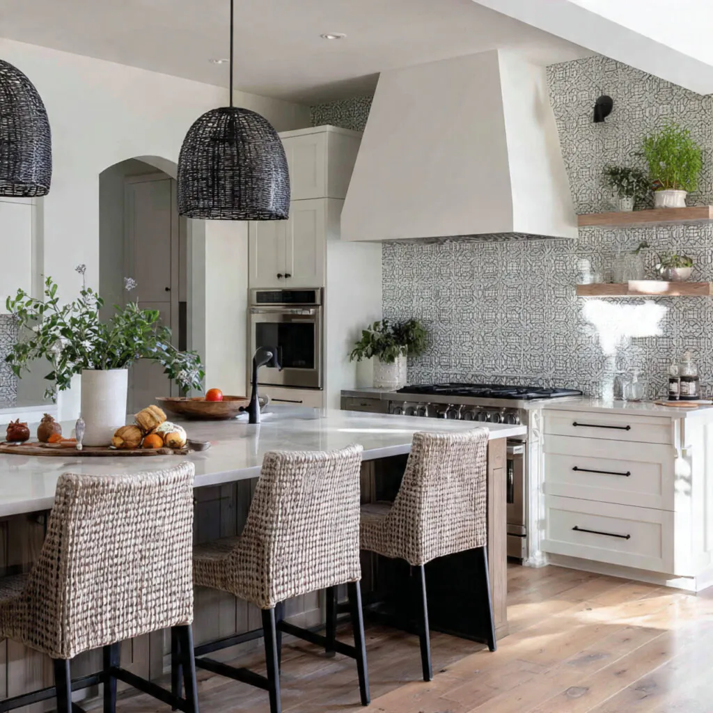 Pop of Color Backsplash Ideas