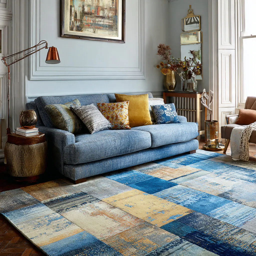 Statement Rug Living Room Ideas
