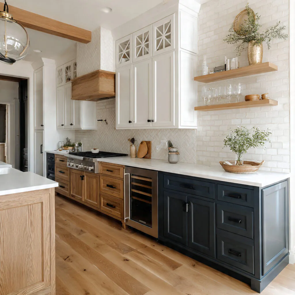 Two-Tone Cabinet Combination Ideas