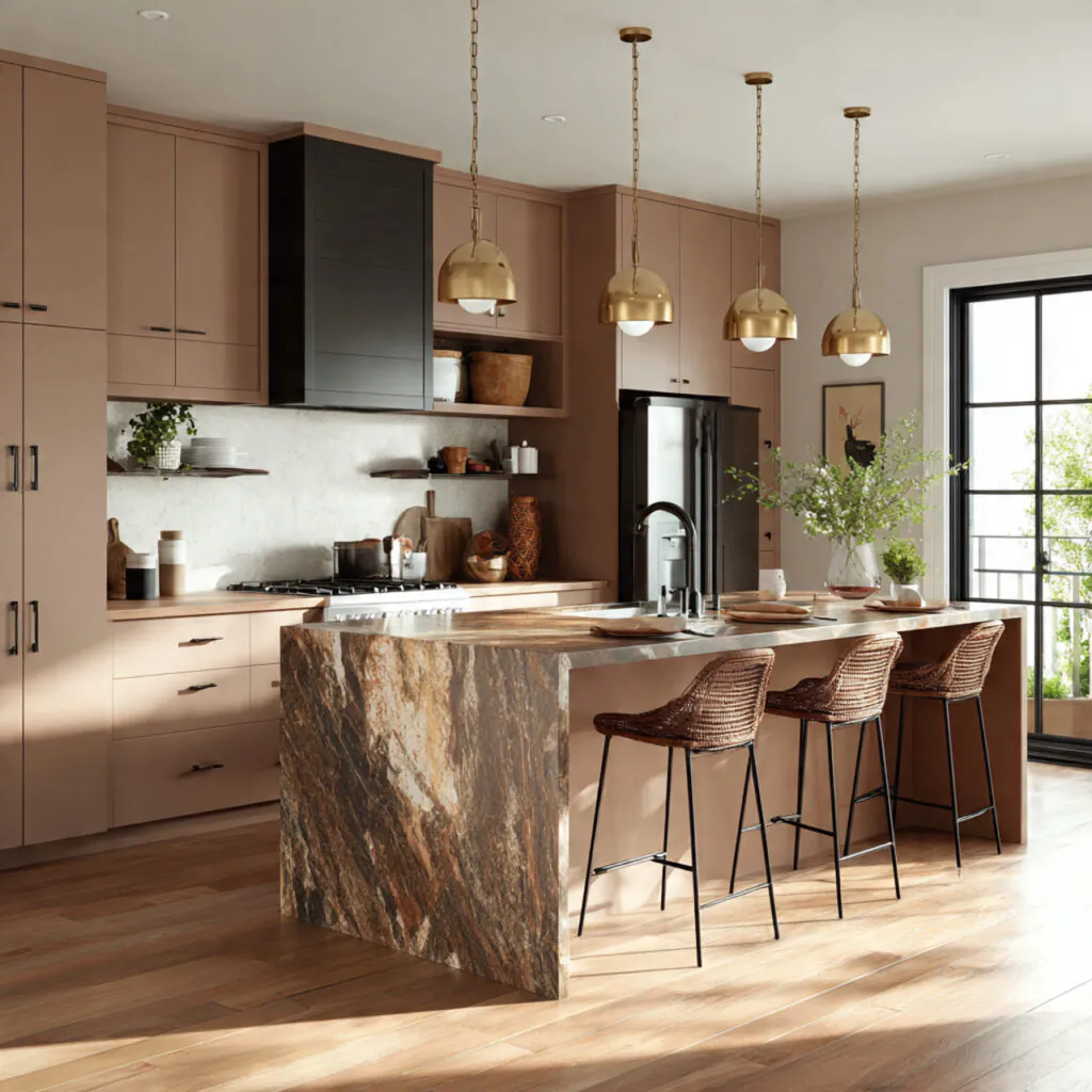 28 Kitchen Cabinets Ideas 2026 to Transform Your Space 3 Warm Earth-Tone Cabinet Ideas