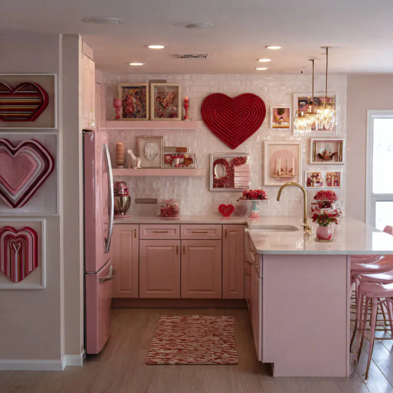valentines kitchen decor