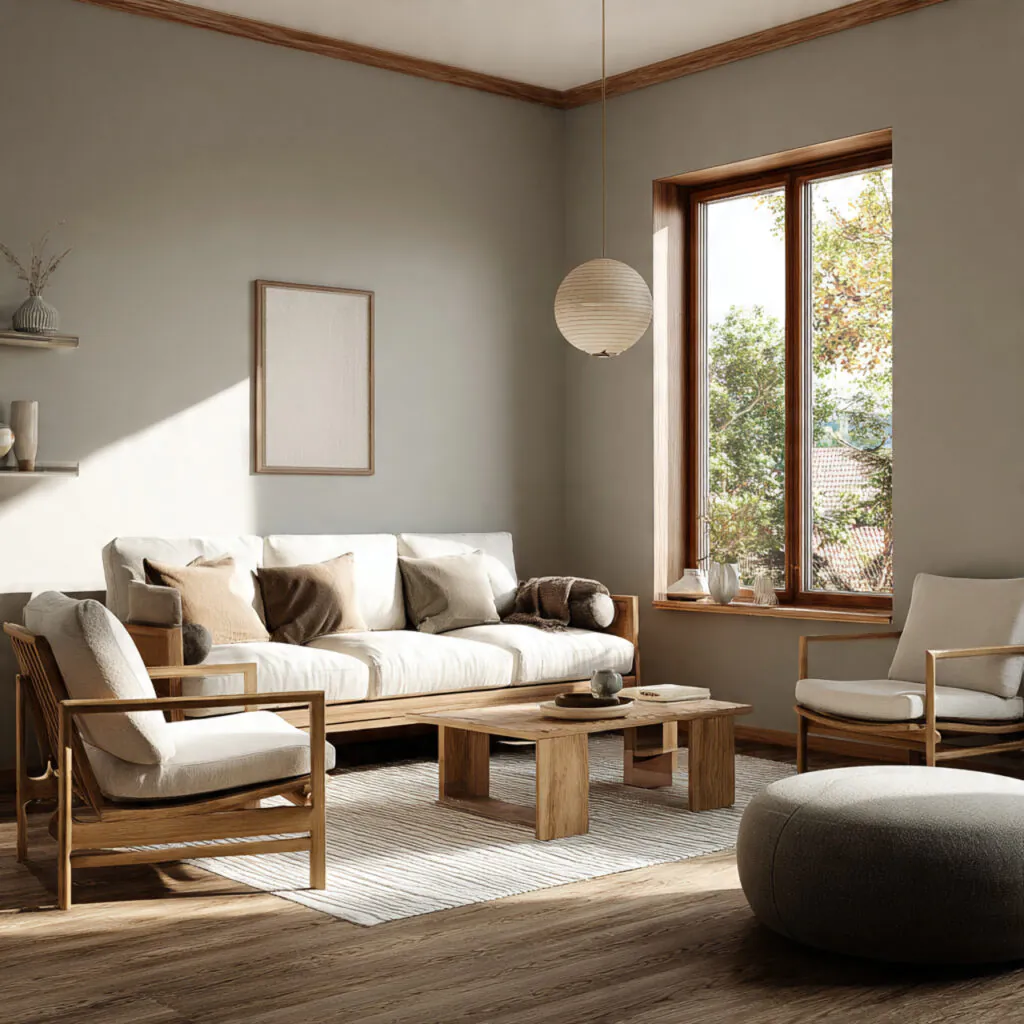 Japandi Living Room Makeover Ideas