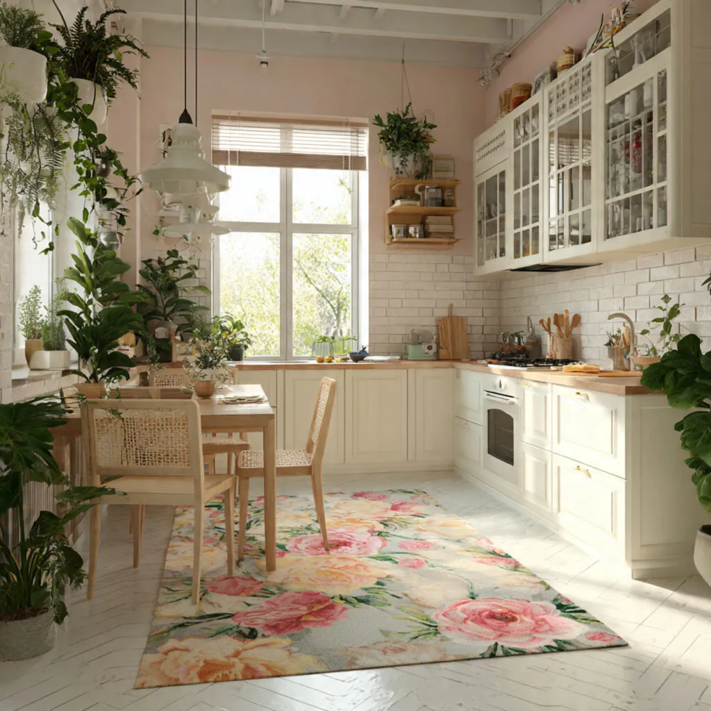 Floral Kitchen Rugs Ideas