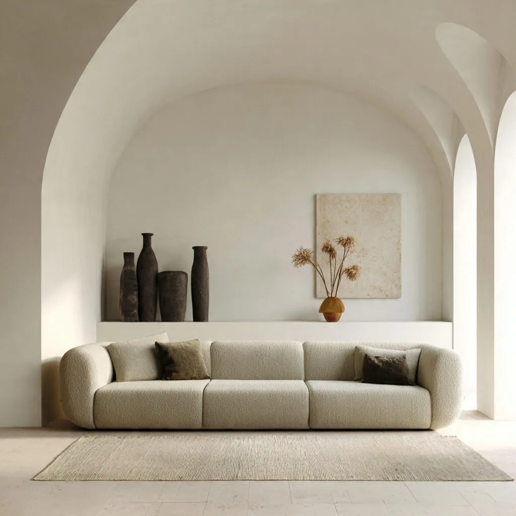 Statement Neutral Sofa Ideas