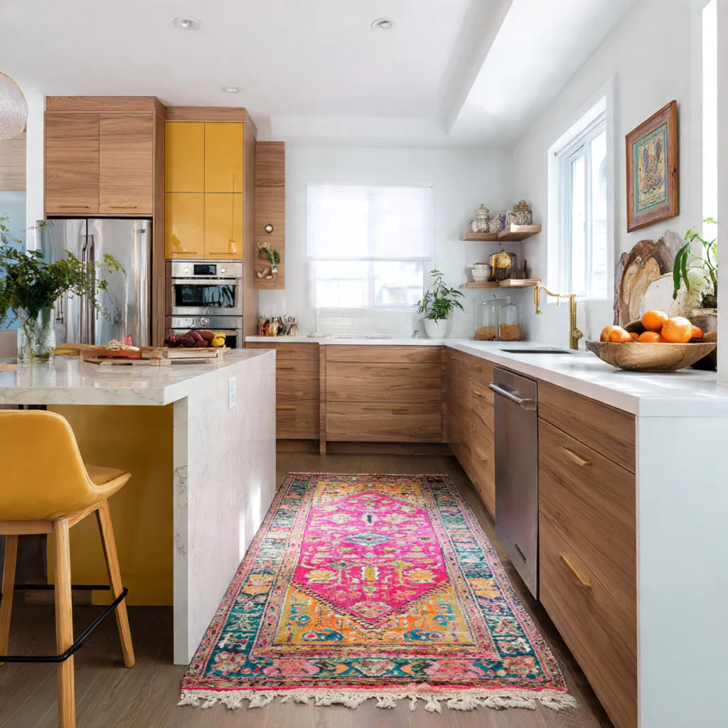 Colorful Kitchen Rugs Ideas