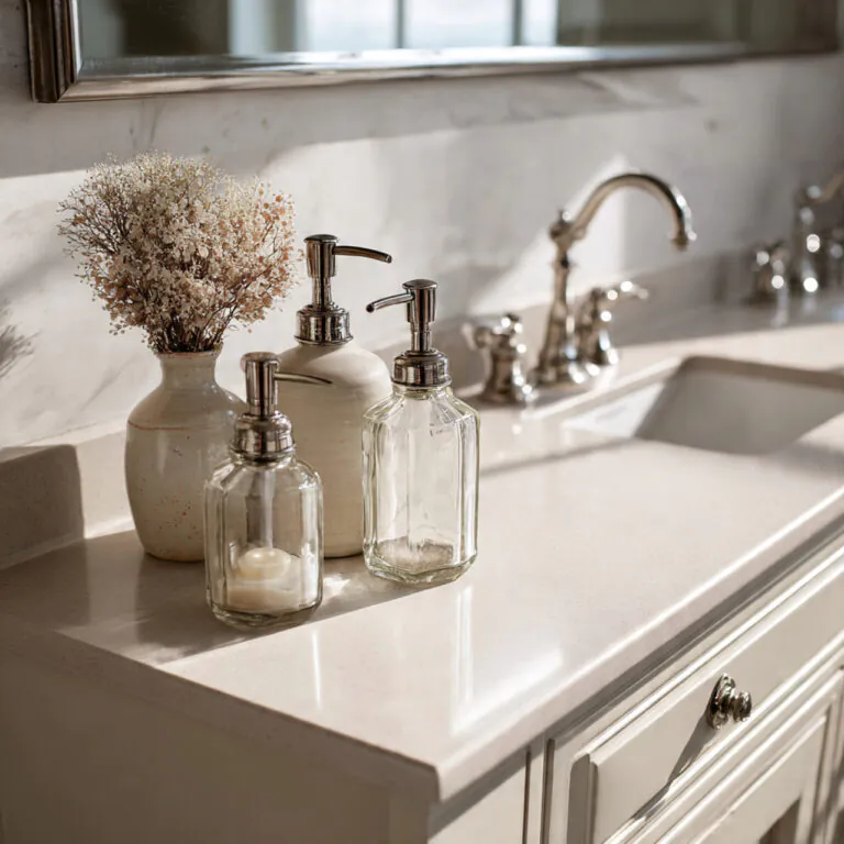 bathroom sink decor