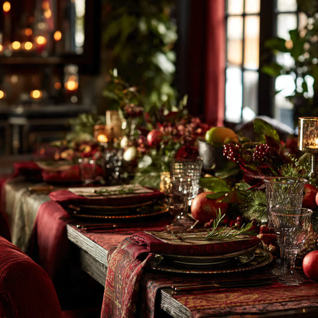 28 Party Table Setup Ideas for Stunning Celebrations 14 Holiday Festive Table Ideas