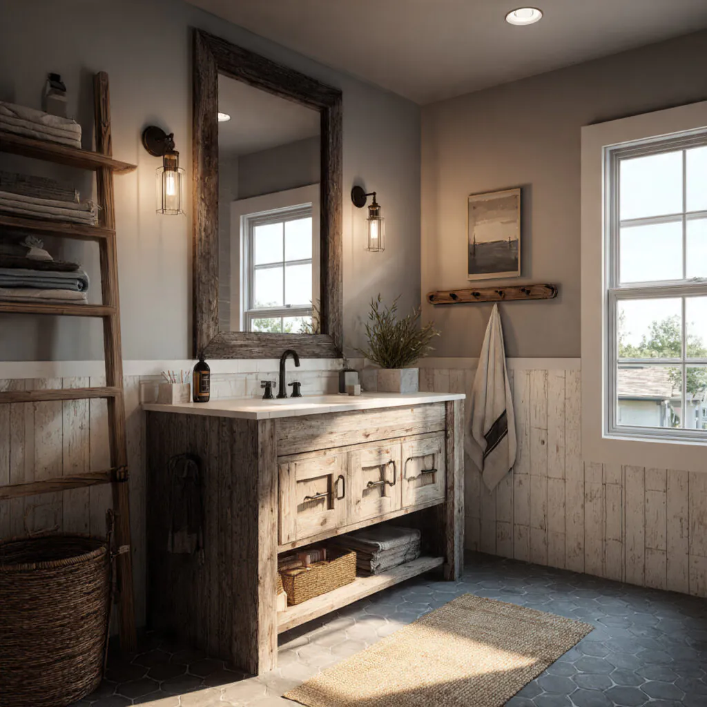 Rustic Mirror Decor Ideas