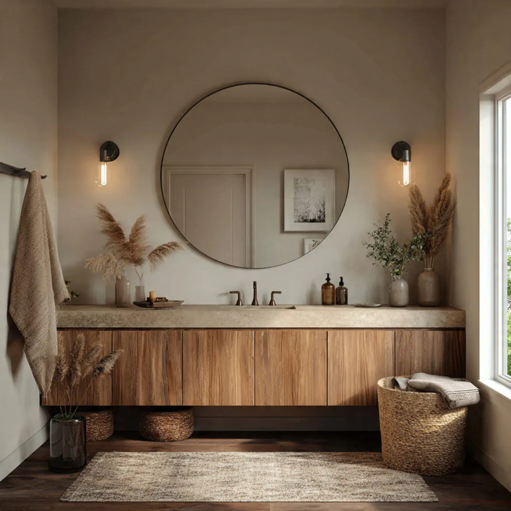 Round Mirror Styling Ideas