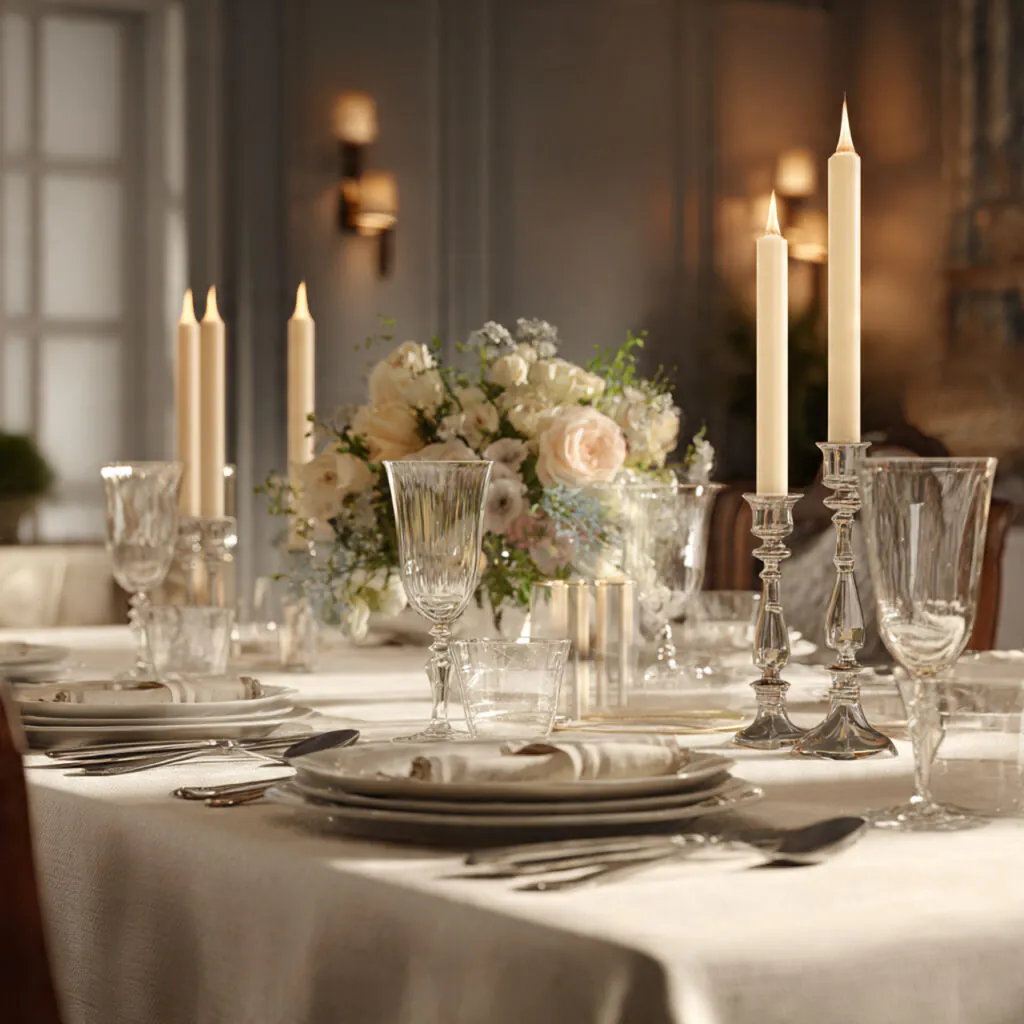 28 Party Table Setup Ideas for Stunning Celebrations 2 Elegant Dinner Party Table Ideas