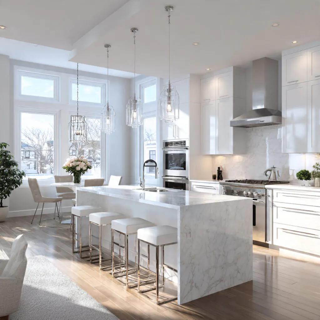 26 Beautiful Inspiring Kitchen Ideas to Upgrade Your Space 4 Bright White Kitchen Ideas
