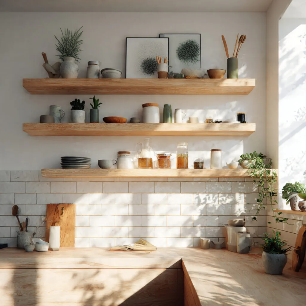 26 Beautiful Inspiring Kitchen Ideas to Upgrade Your Space 27 Open Shelf Kitchen Ideas