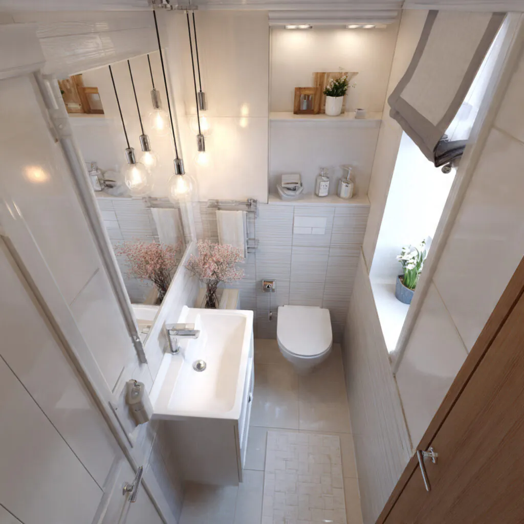Small Space Summer Bathroom Ideas