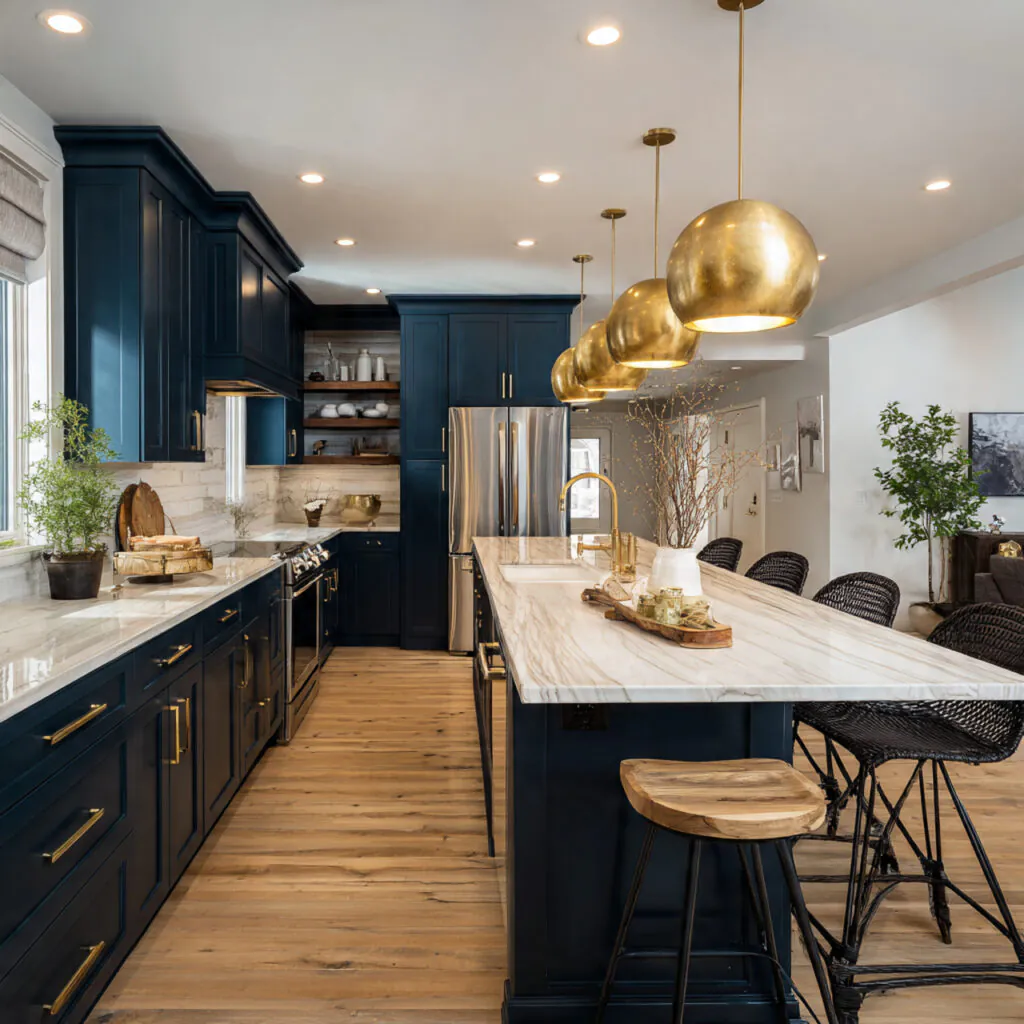 26 Beautiful Inspiring Kitchen Ideas to Upgrade Your Space 5 Bold Color Kitchen Ideas