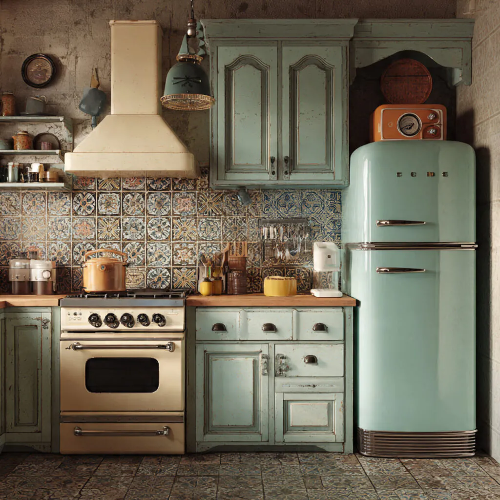 26 Beautiful Inspiring Kitchen Ideas to Upgrade Your Space 11 Vintage Inspired Kitchen Ideas
