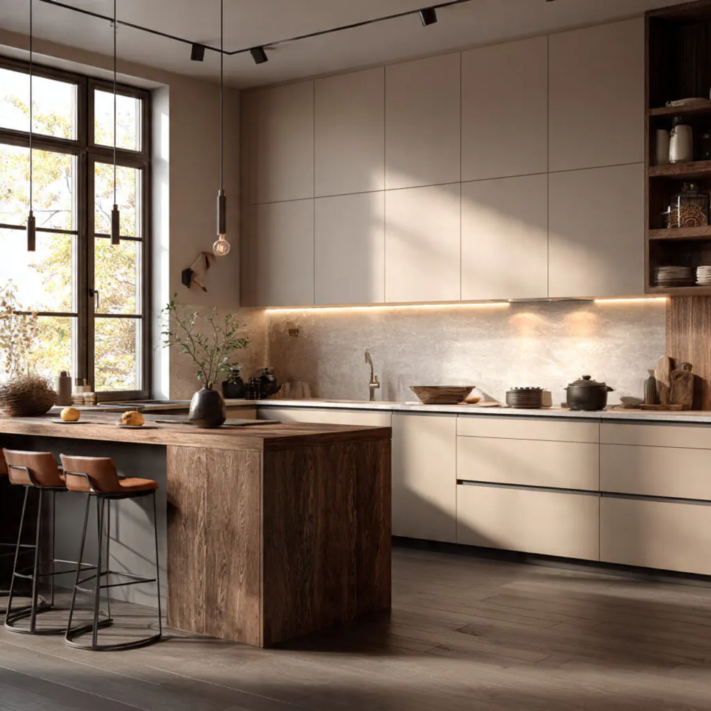 26 Beautiful Inspiring Kitchen Ideas to Upgrade Your Space 22 Warm Neutral Kitchen Ideas