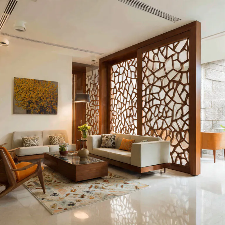 living room partition designs