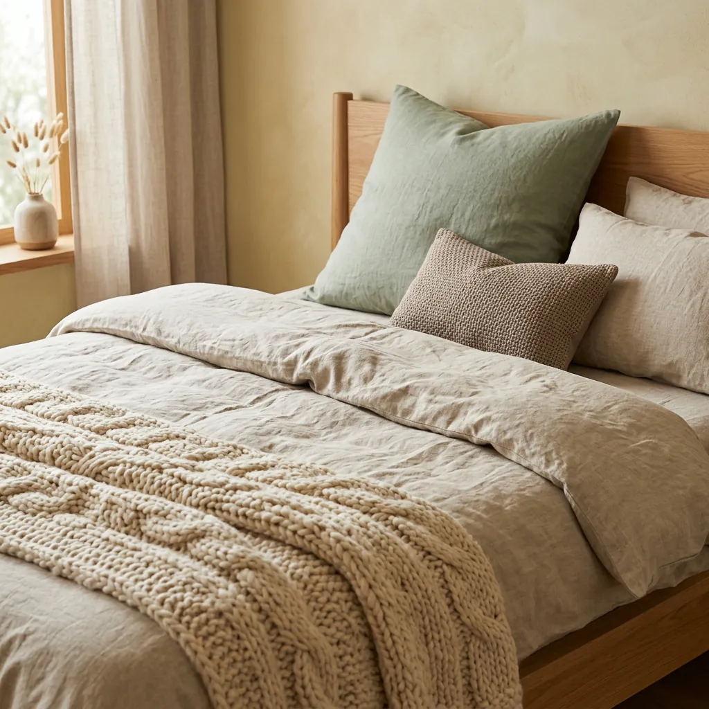 Linen Bedding and Textile Ideas