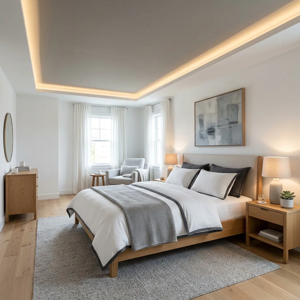 Grey Ceiling Design Ideas for Bedroom