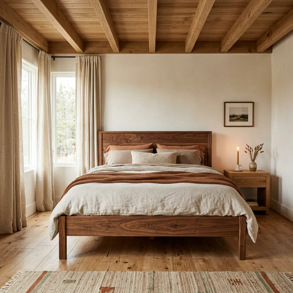 Natural Wood Bedroom Ideas