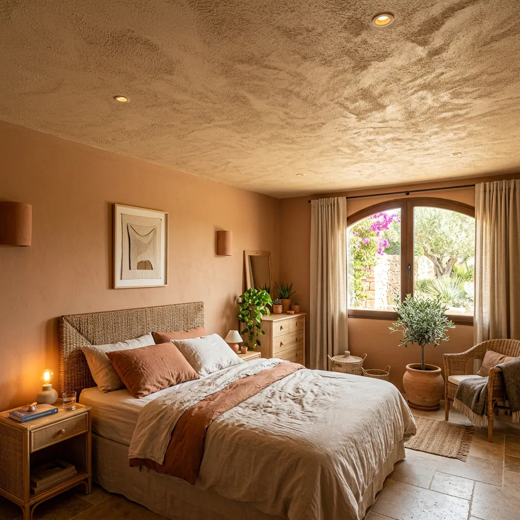 Ceiling Texture Ideas for Bedroom
