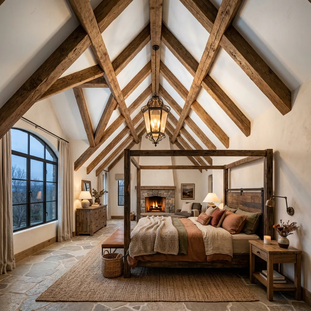 Vaulted Ceiling Ideas for Bedroom