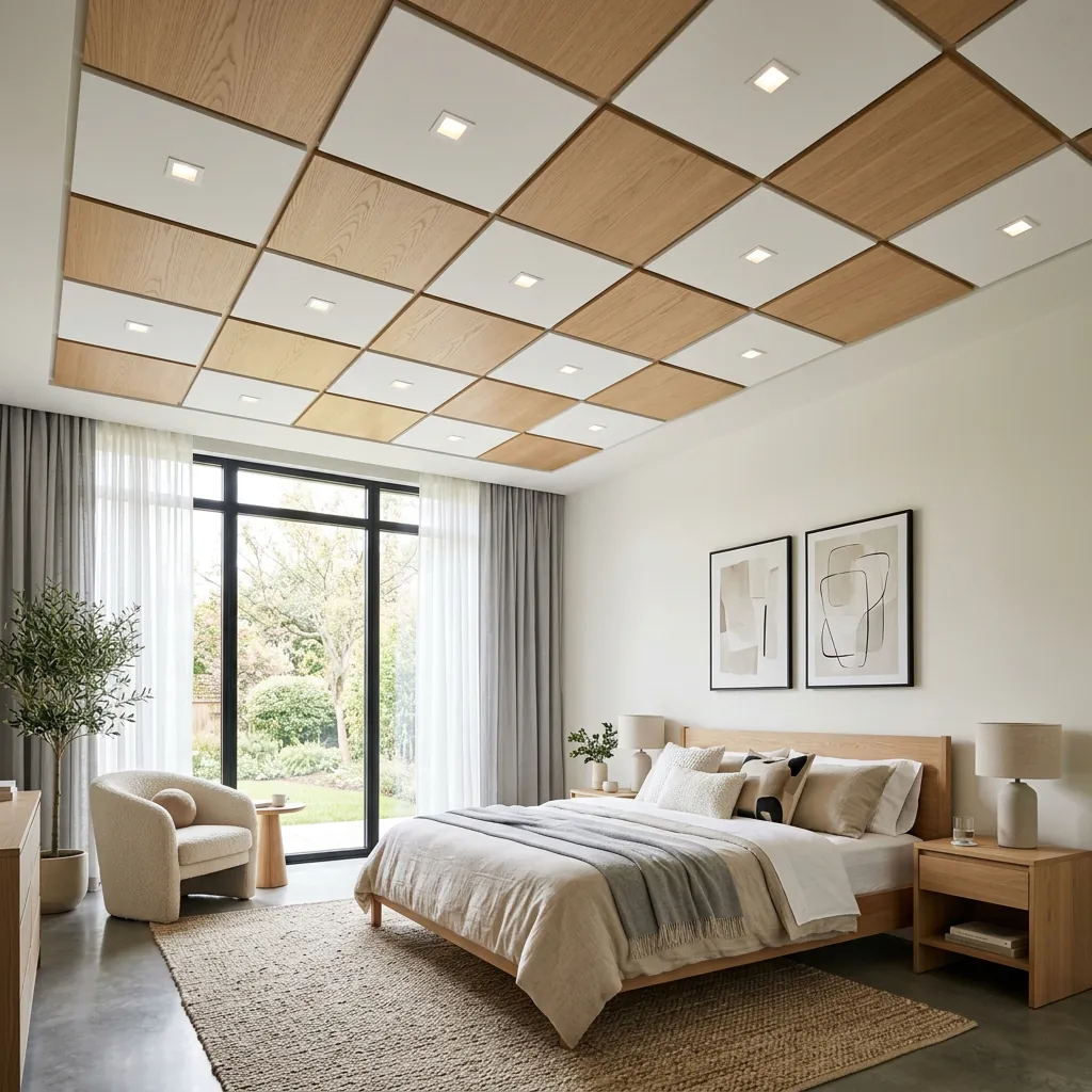 Ceiling Panel Ideas for Bedroom