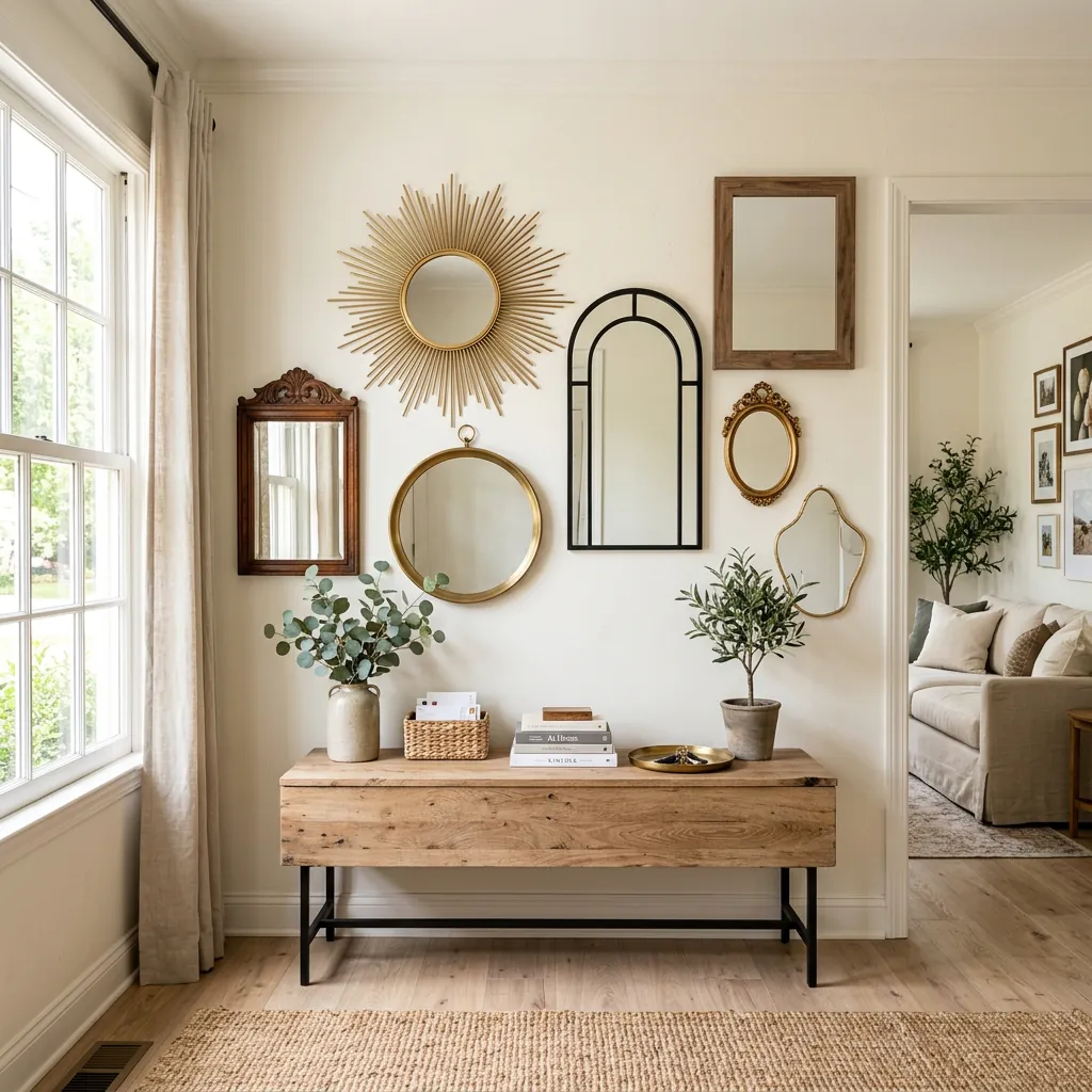 Mirror creative Wall Decor Ideas