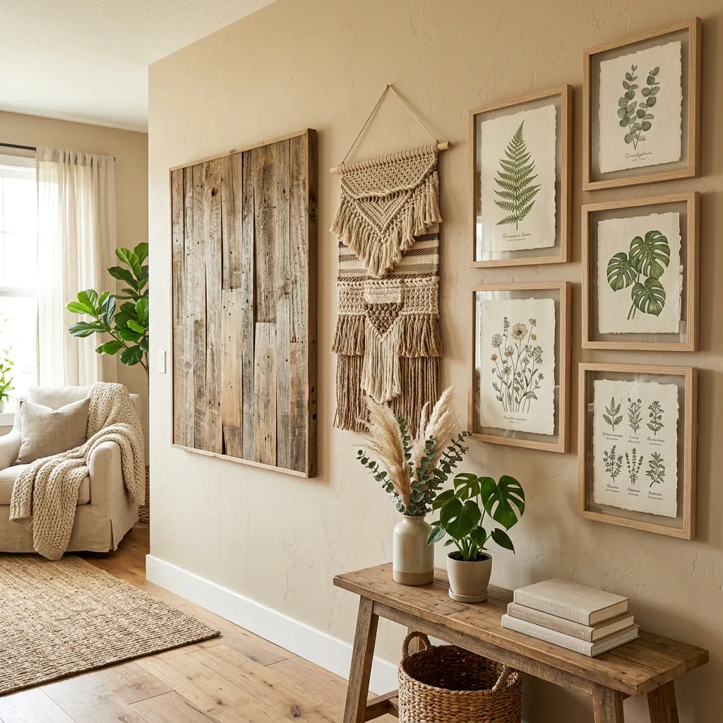 Sustainable creative Wall Decor Ideas