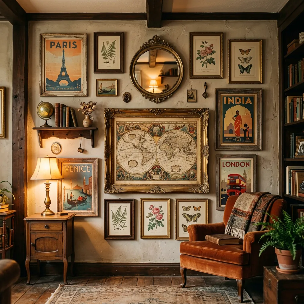Vintage creative Wall Decor Ideas