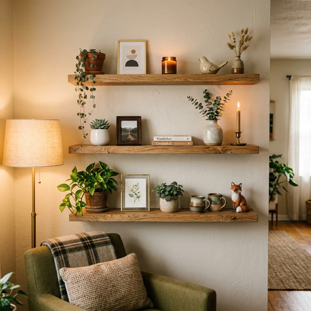 Floating Shelf creative Wall Decor Ideas