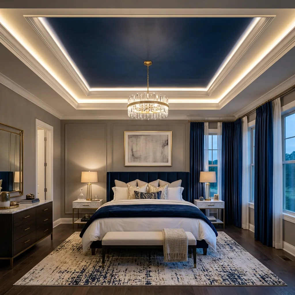 Tray Ceiling Ideas for Master Bedroom