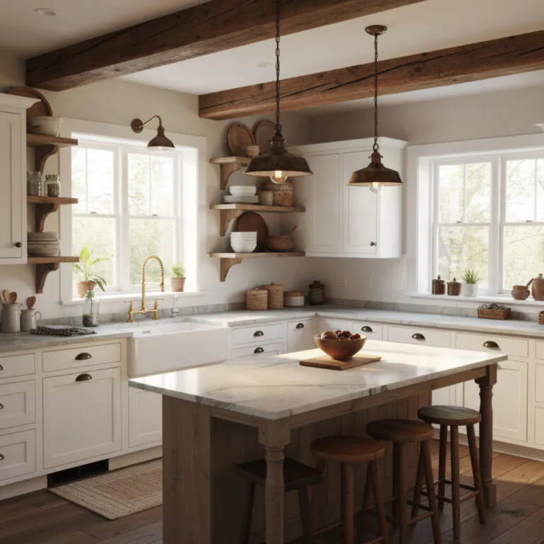 25 Farmhouse Kitchen Design Ideas That Make Every Meal Feel Like Home 29 farmhouse kitchen design
