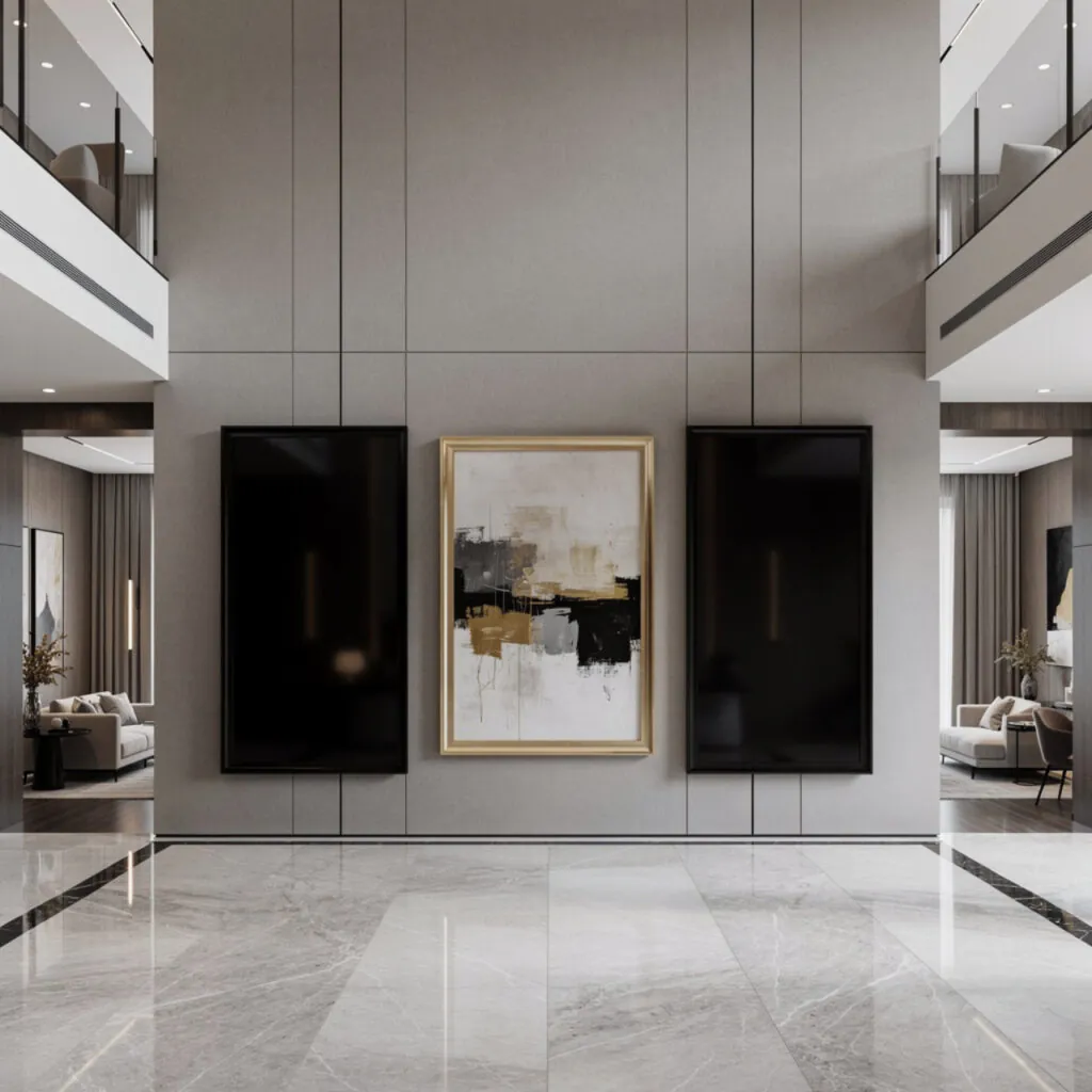 Bohemian Glam Black and Gold Gallery Wall Ideas