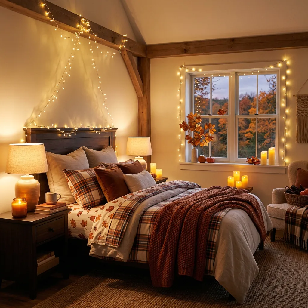 Fall Bedroom Lighting Ideas