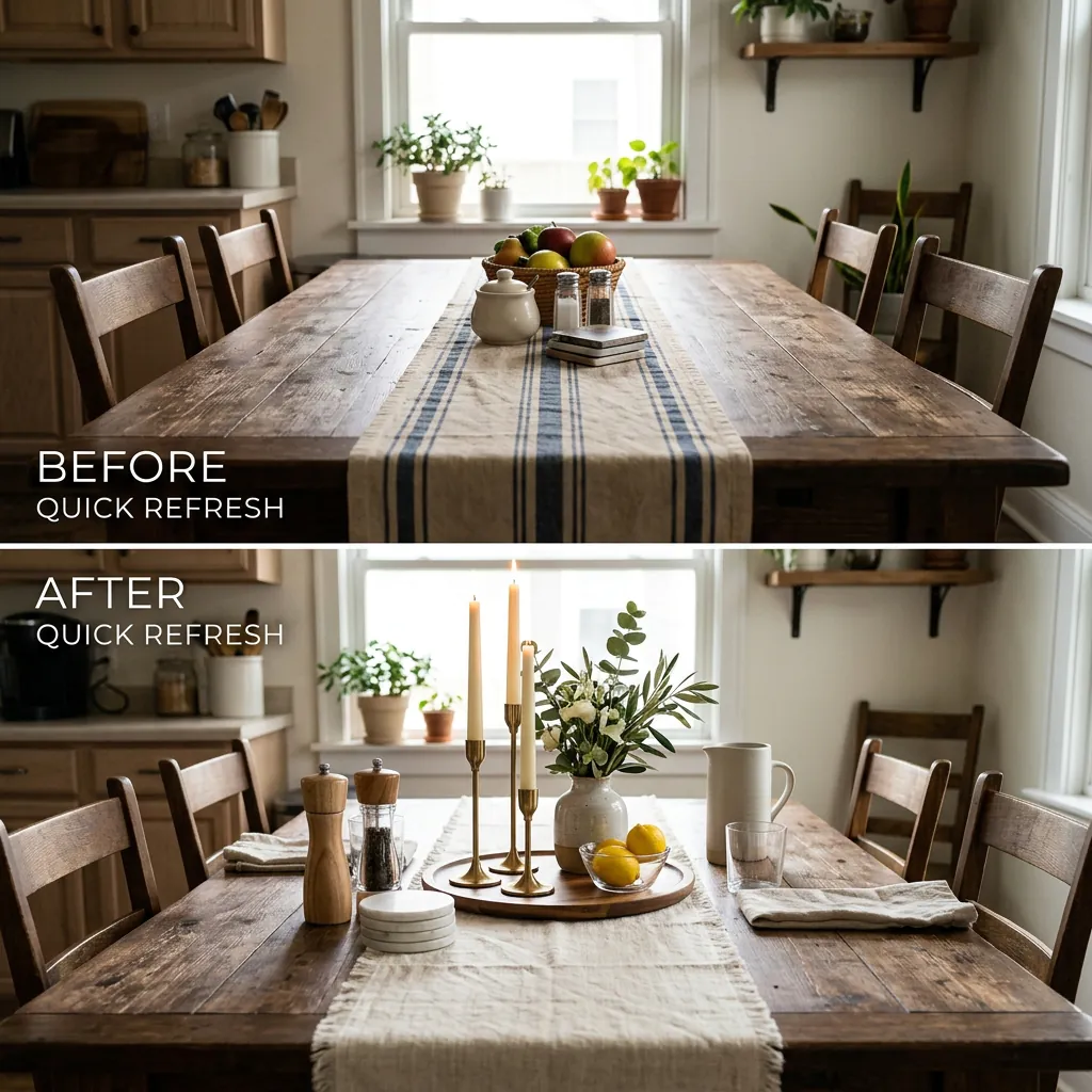 Quick Weekend Fall Table Refresh Ideas