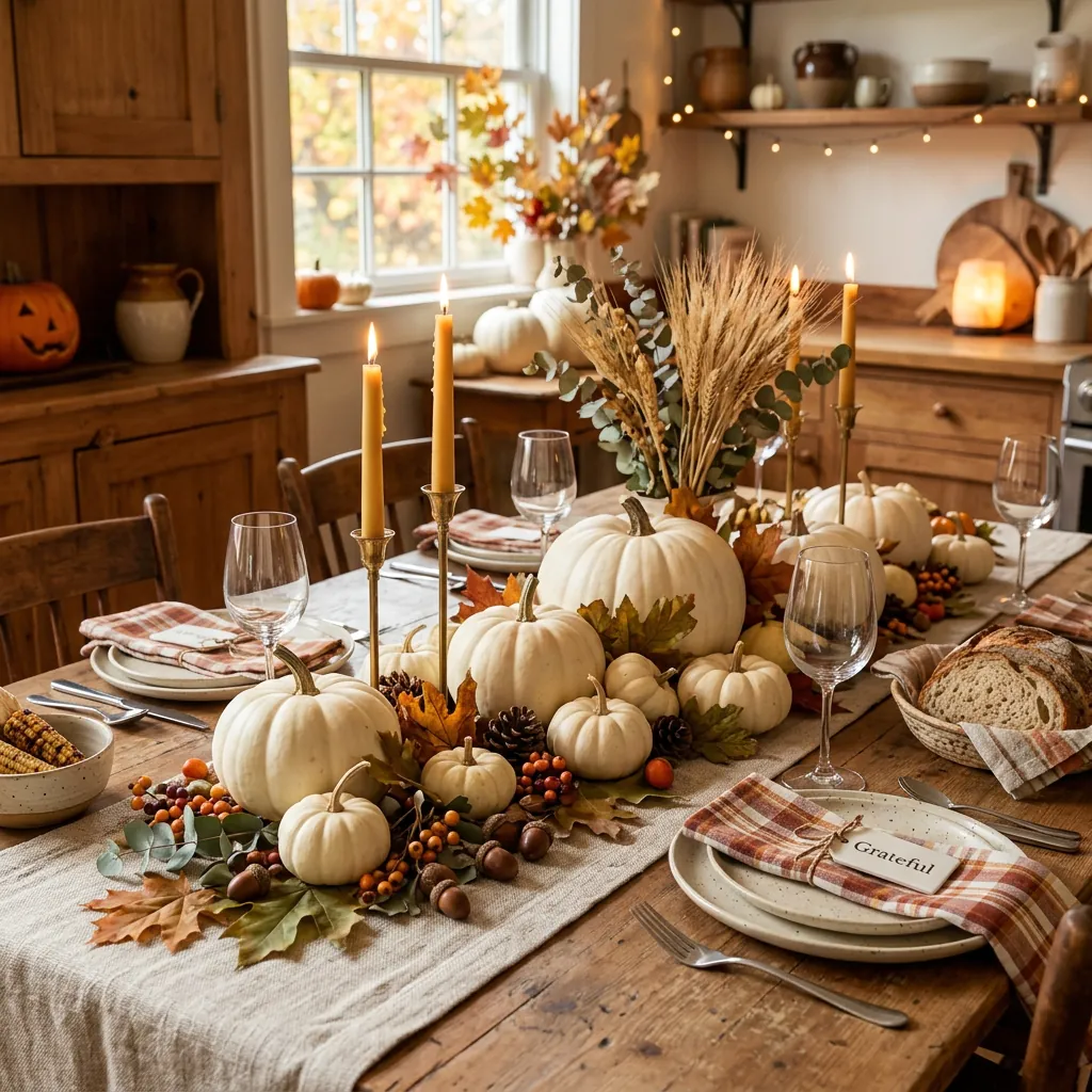 Halloween to Thanksgiving Transitional Table Styling