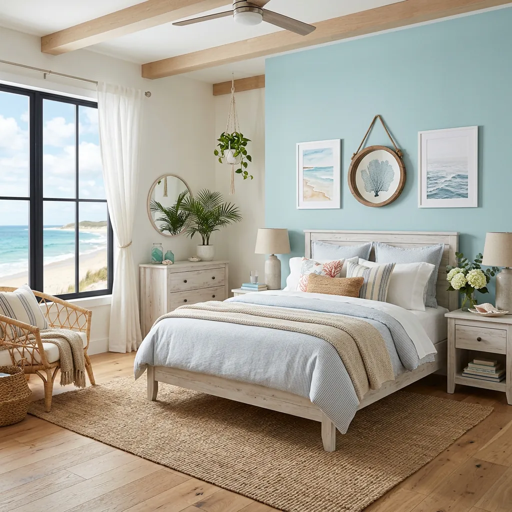 25 Coastal Bedroom Decor Ideas You'll Want to Pin Now 9 coastal bedroom decor