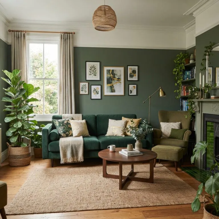 green living room